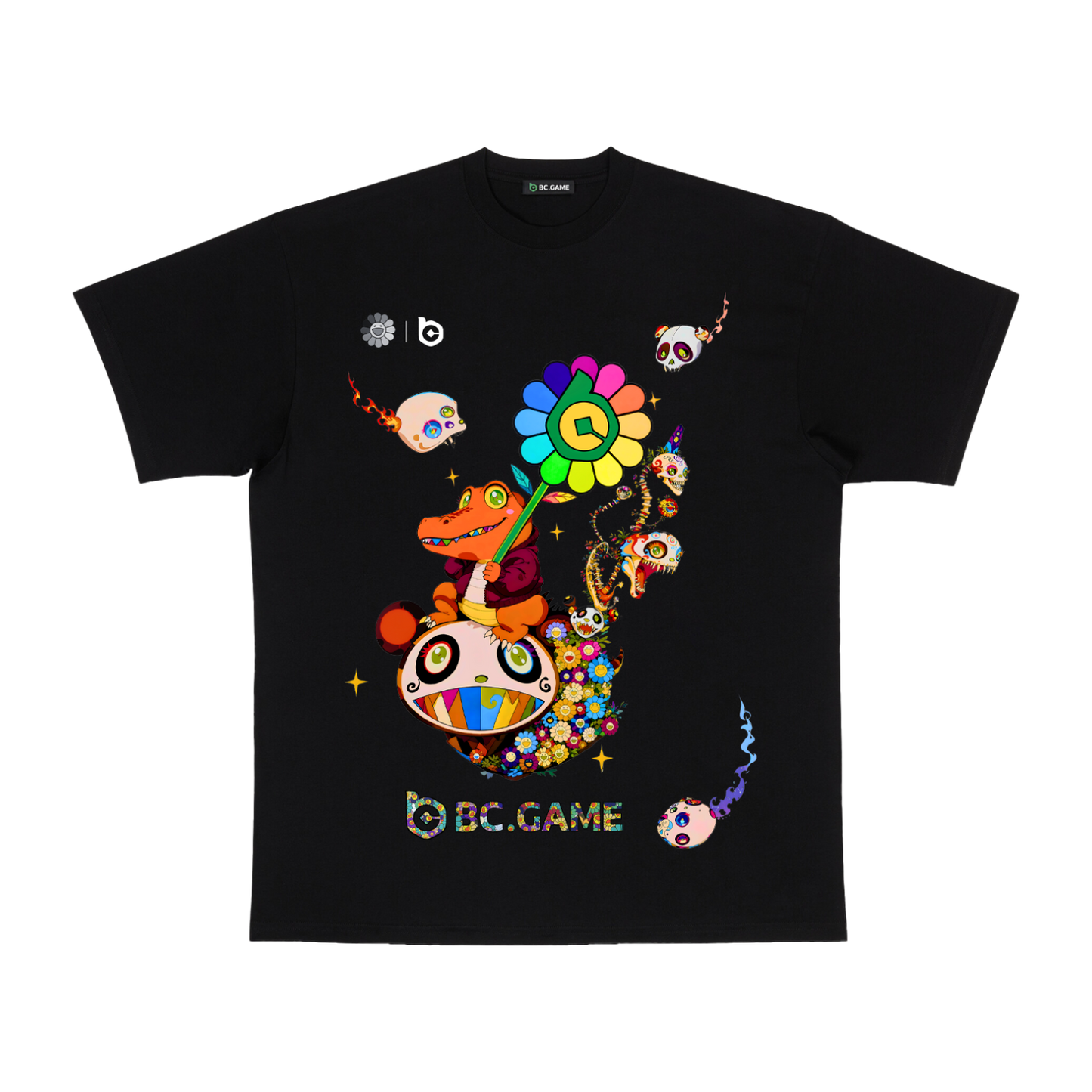 Takashi Murakami Adventure Tee (Black Edition)