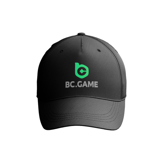 Black Golf Cap with Logo and Letters