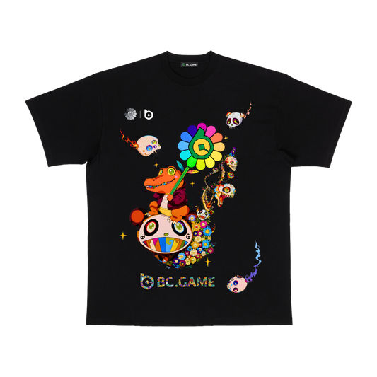 Takashi Murakami Adventure Tee (Black Edition)