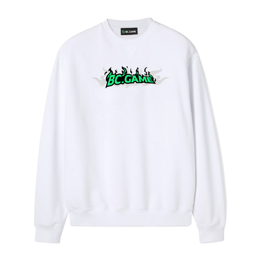 White Crewneck Sweatshirt