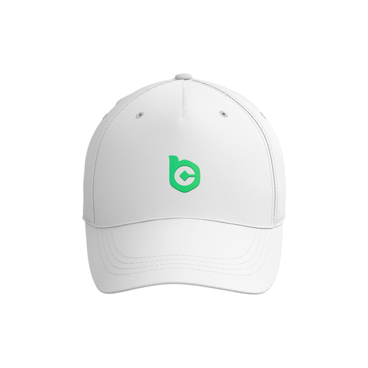 White Golf Cap with Logo